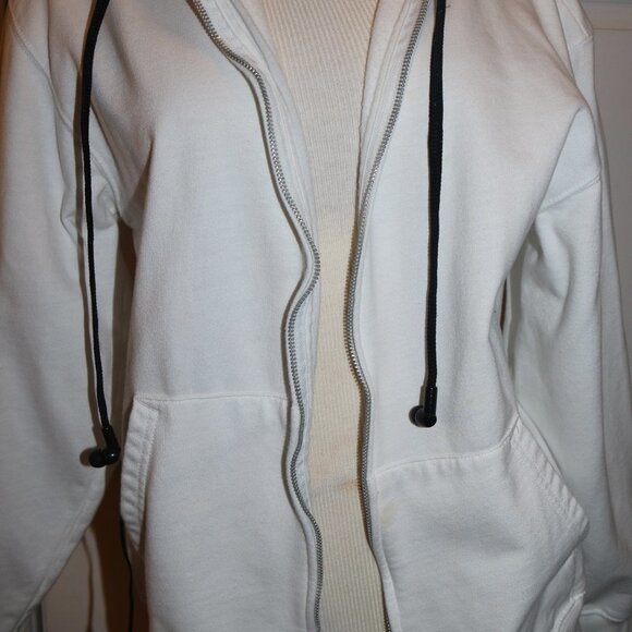 hoodiebuddie jacket size small with front pockets and hood length - Picture 6 of 7